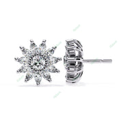Multi Halo Studs Earring STHA1396